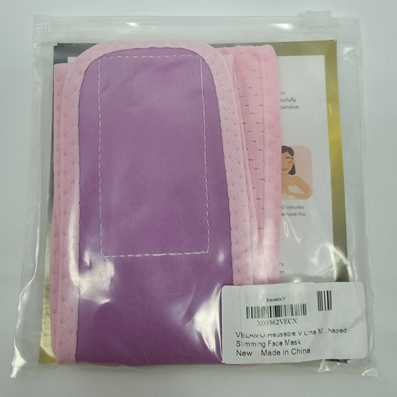 VELAMO Reusable V Line Mask Facial Slimming Strap, Double Chin Reducer, Chin Up. - Picture 3 of 10